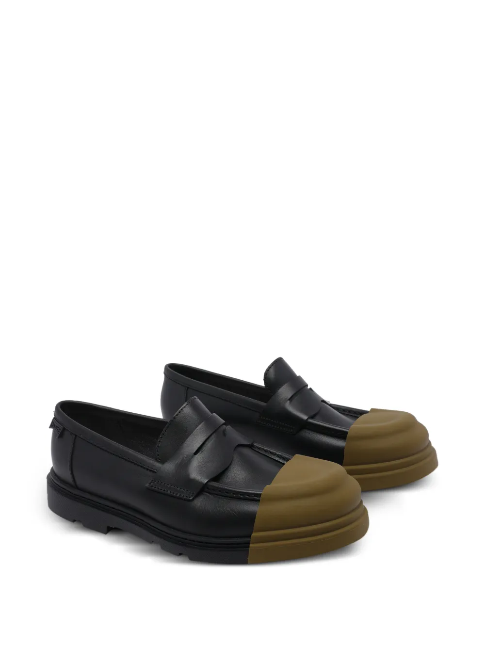  Camper Removable Toe Loafers - Black 