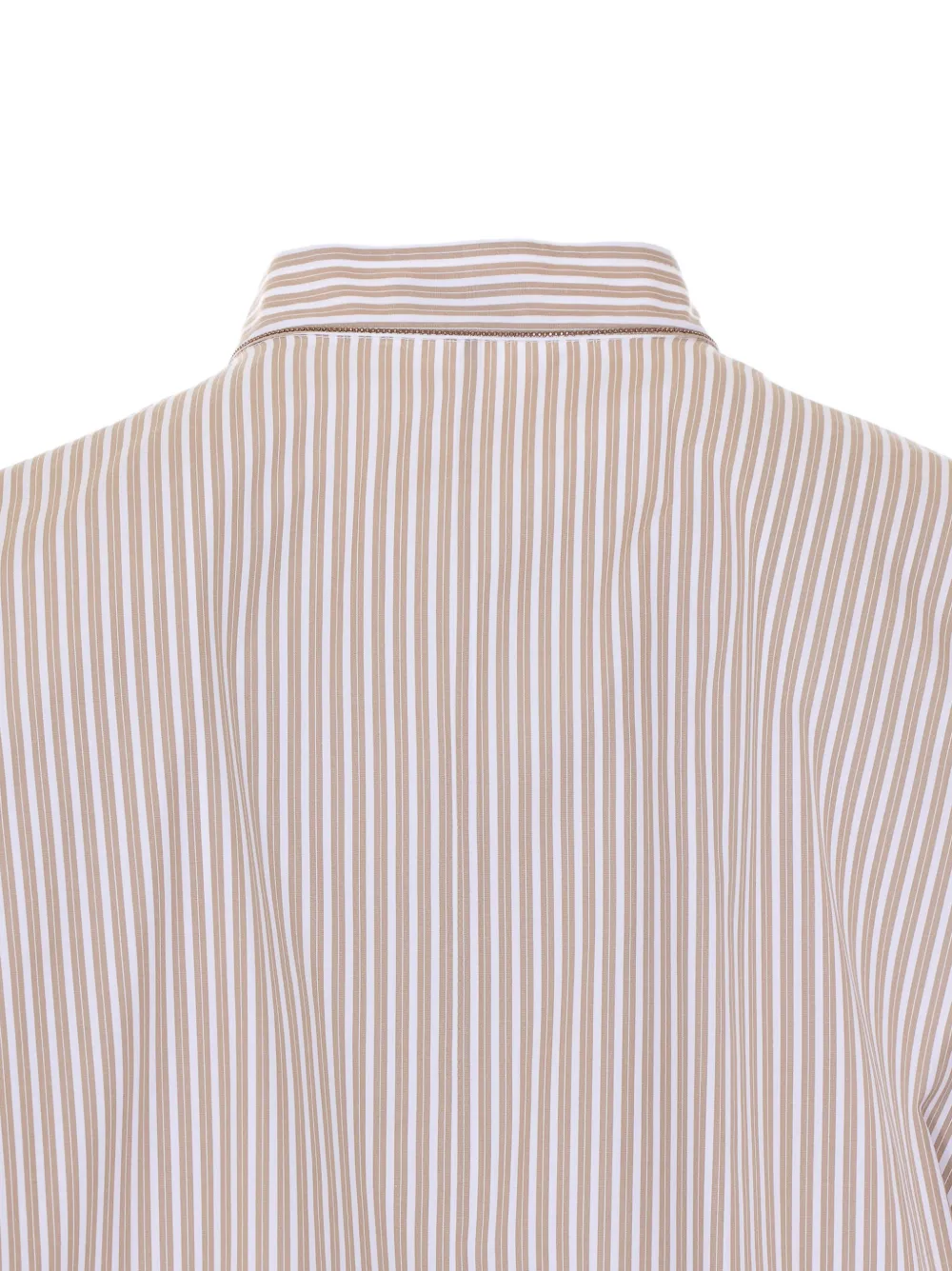 Brunello Cucinelli Gestreept shirt Beige