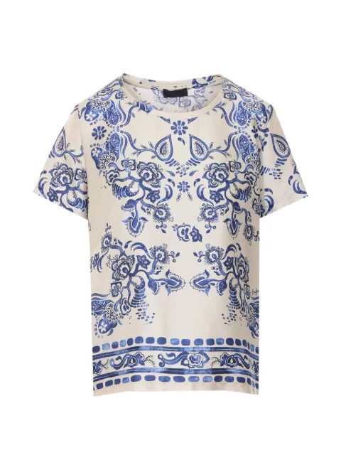 LIU JO printed crewneck T-shirt