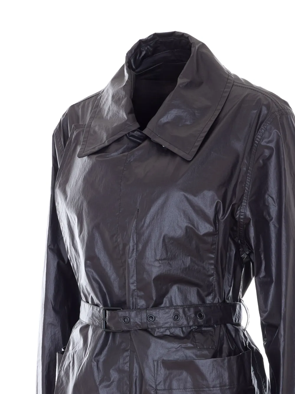 Lemaire Belted Jacket - Black 