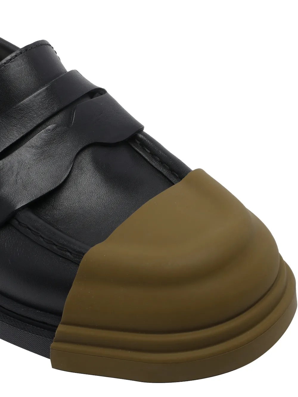 Camper Junction leren loafers Zwart