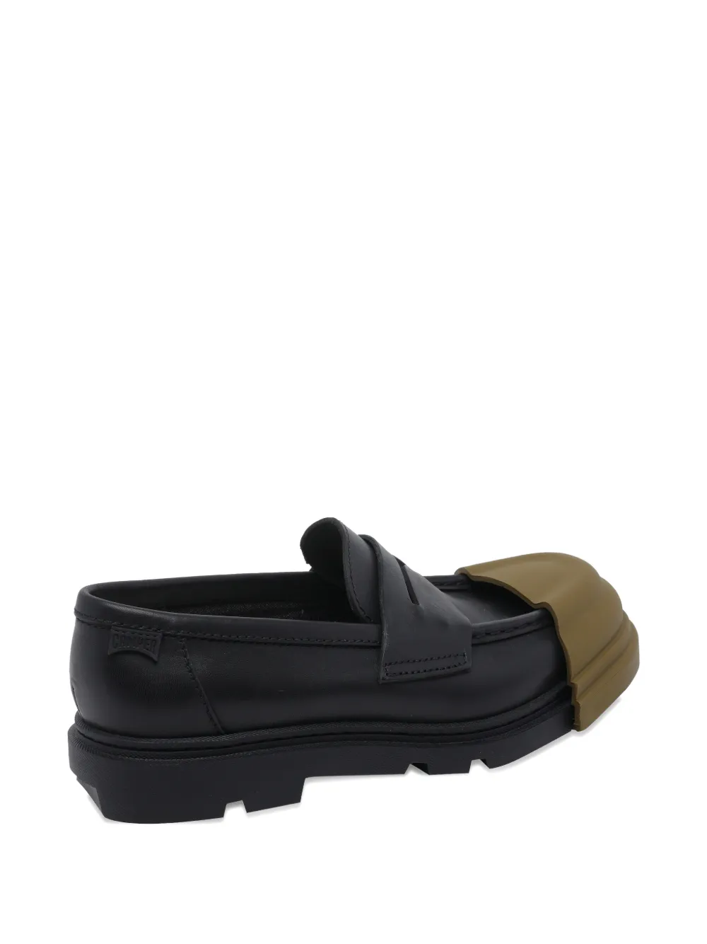Camper Junction leren loafers Zwart