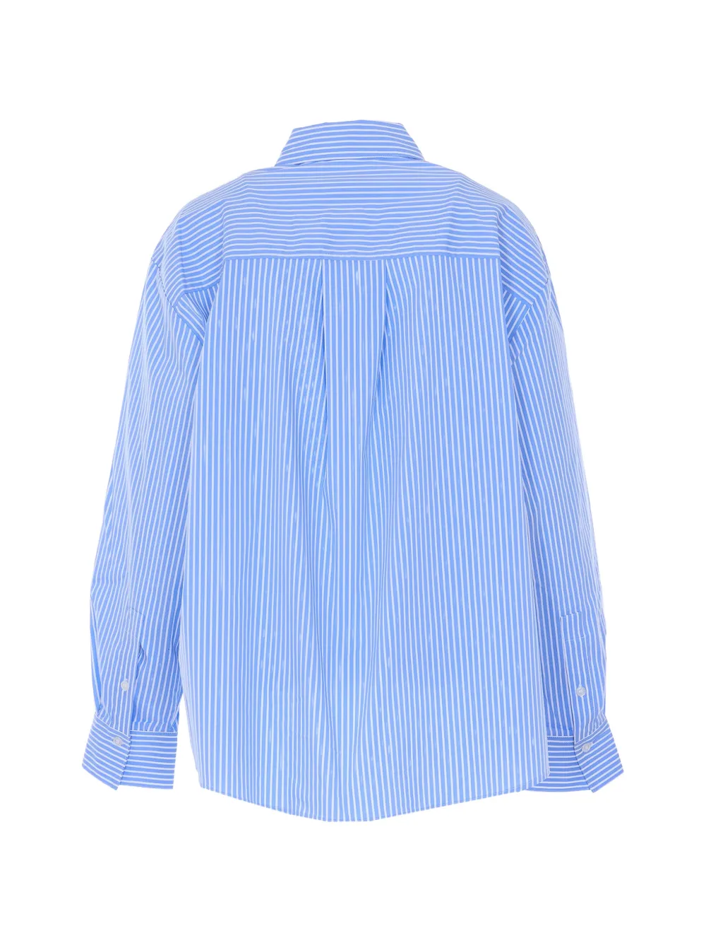  Essentiel Antwerp Bow Striped Shirt - Blue 