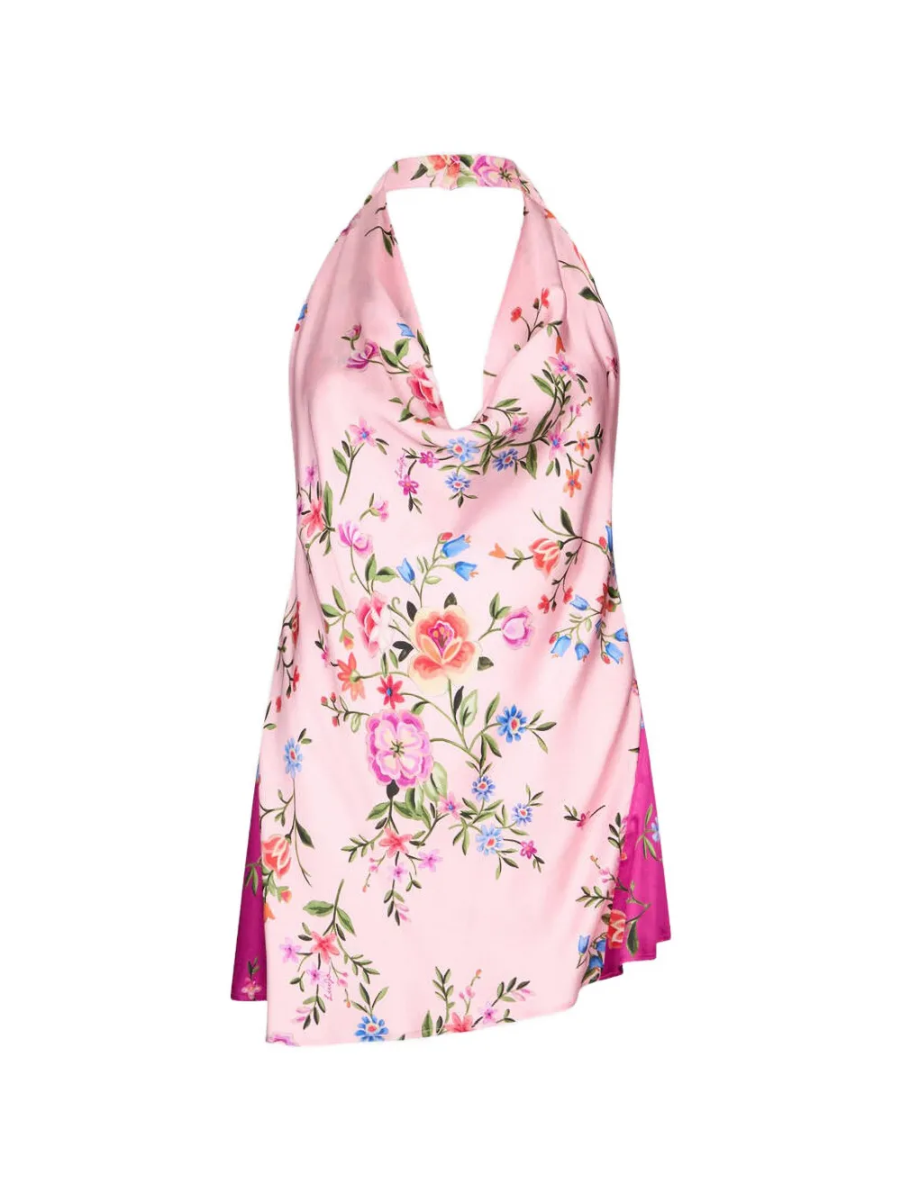 LIU JO floral satin top