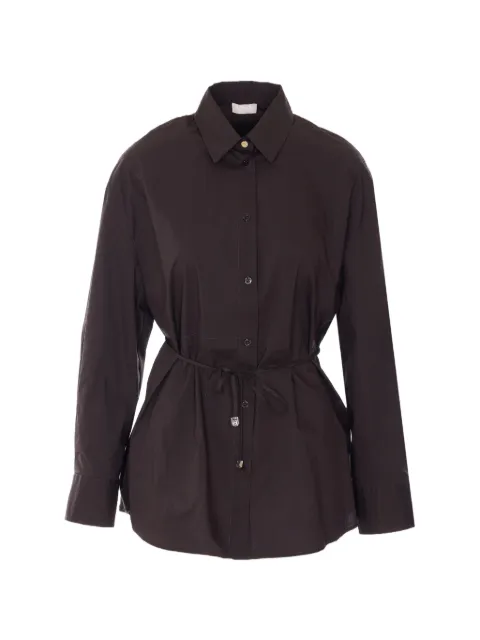LIU JO belt button front shirt