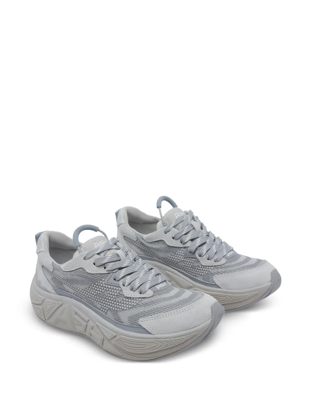  Ash Laces Closure Sneakers - Grey 