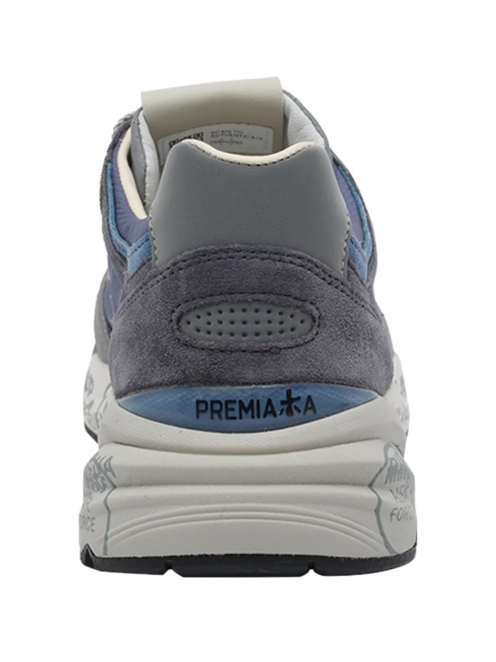 Premiata round toe sneakers Grijs