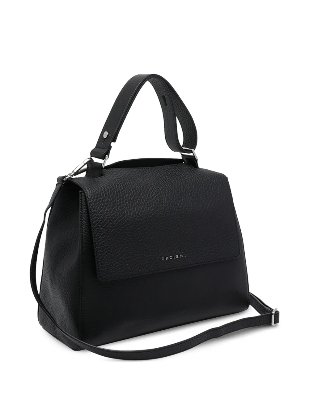  Orciani Medium Sveva Tote Bag - Black 