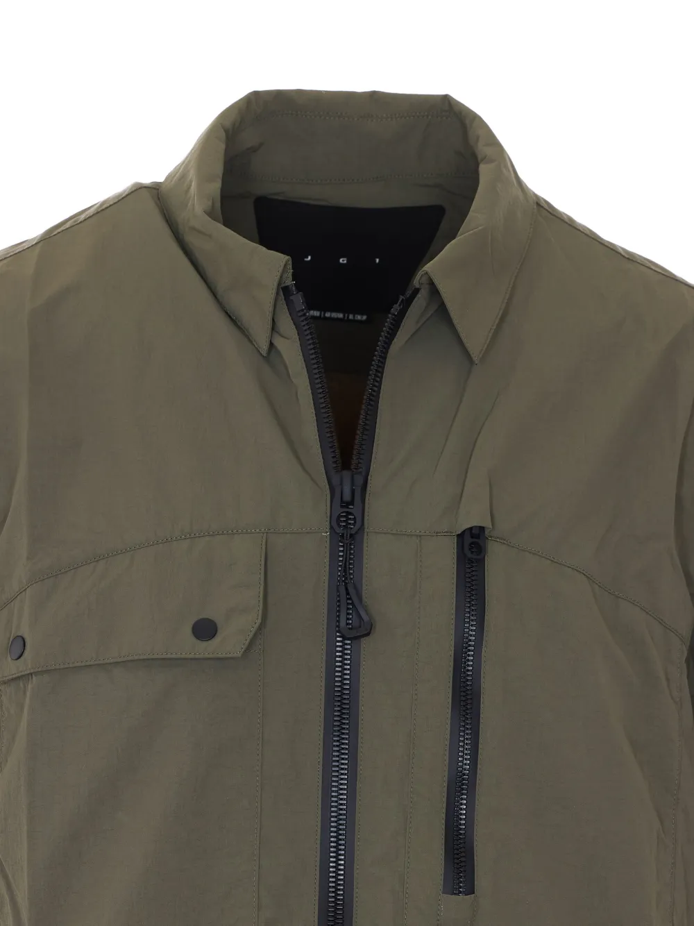  Jg1 Zip Pockets Jacket - Green 