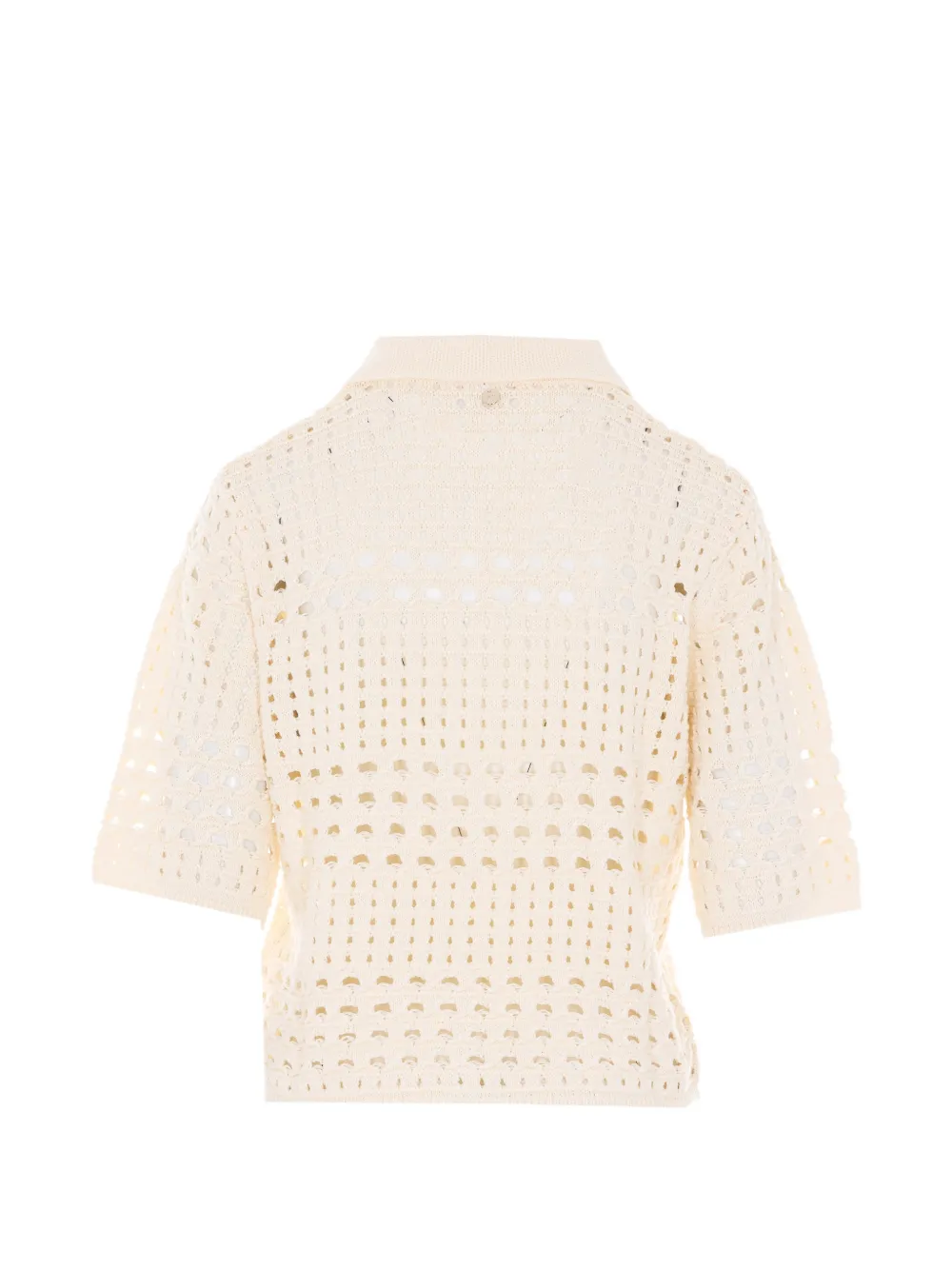  Liu Jo Button Sequin-embellished Top - Neutrals 