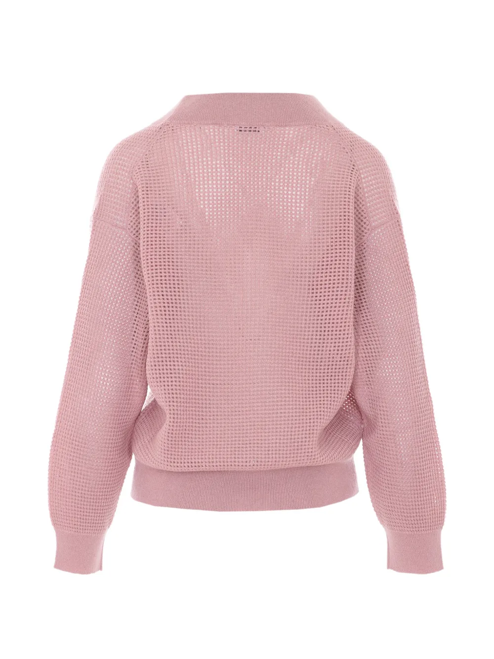  Brunello Cucinelli V-neck Long-sleeved Jumper - Pink 