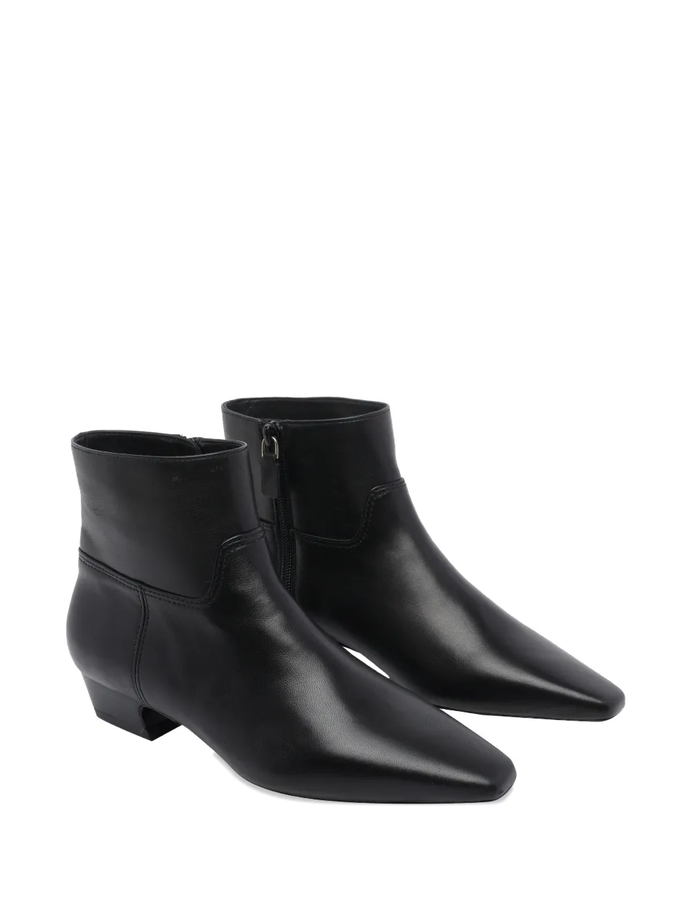 Stuart Weitzman Stassi pointed toe boots Zwart