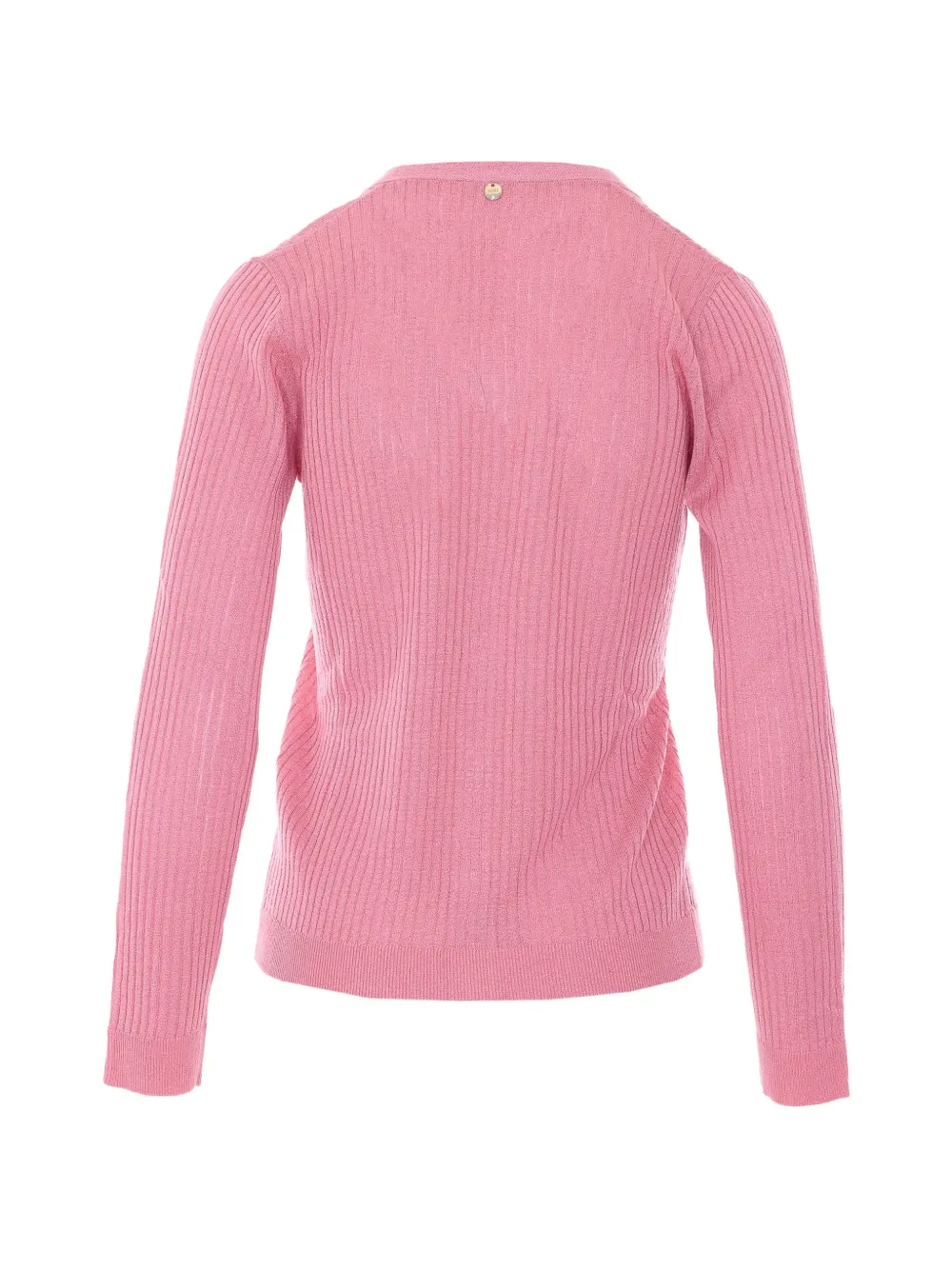  Liu Jo Button V-neck Cardigan - Pink 