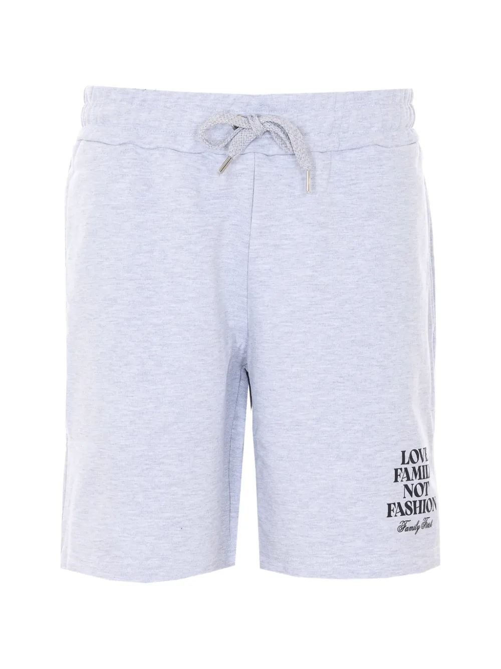 Family First elasticated waist print shorts - Grau