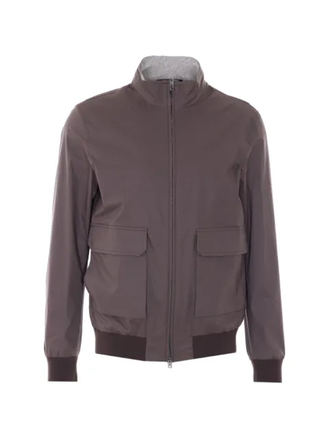 Herno zip high-neck jacket