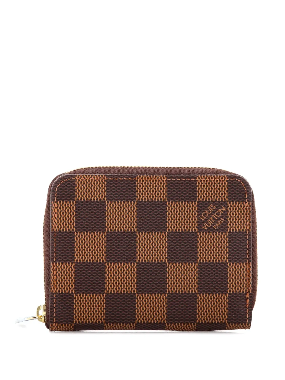 Louis Vuitton Pre-Owned Zippy Coin Purse Damier pouch – Brown