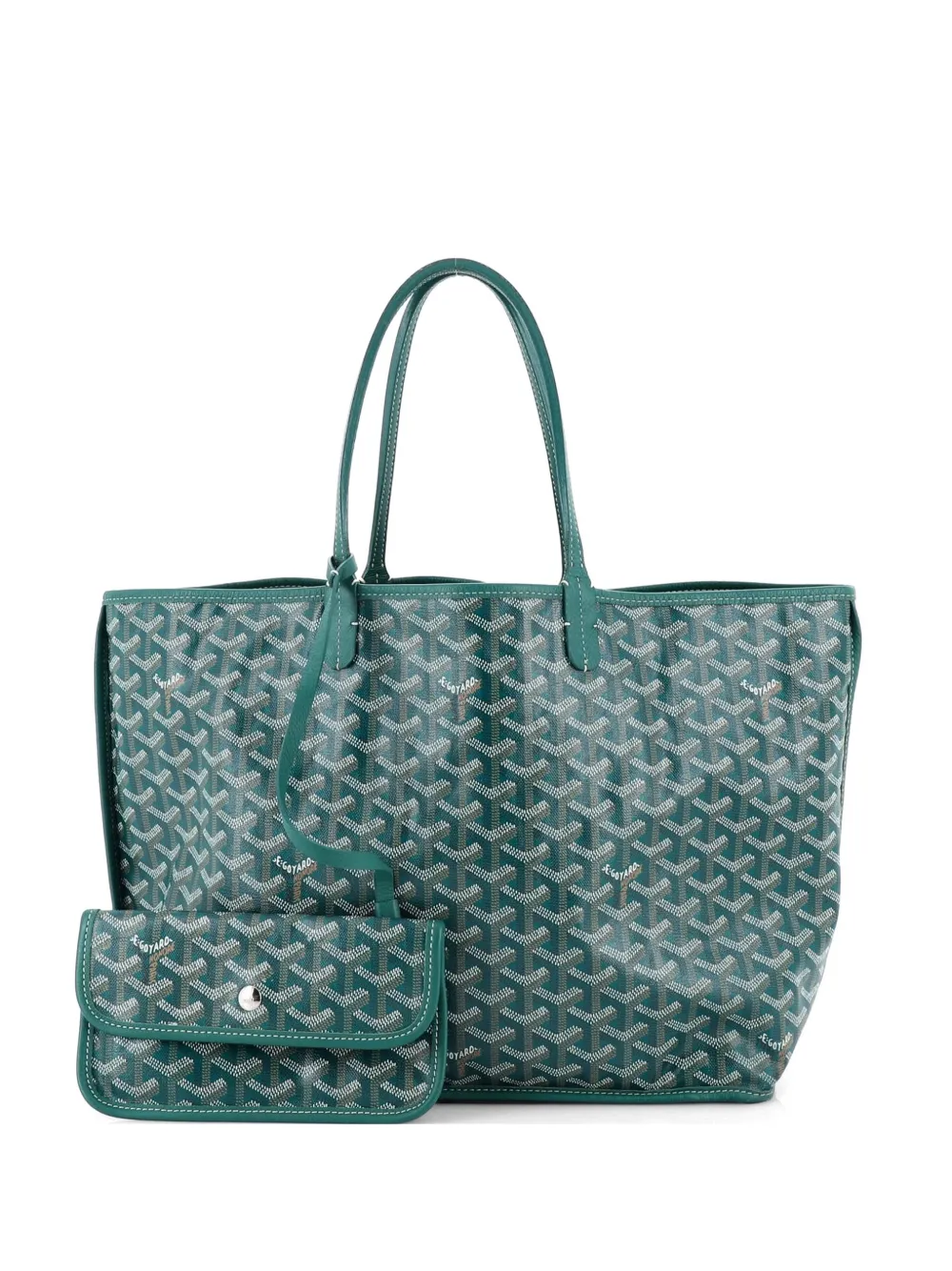 Goyard Pre-Owned Anjou Reversible Coated Canvas PM tote bag - Verde