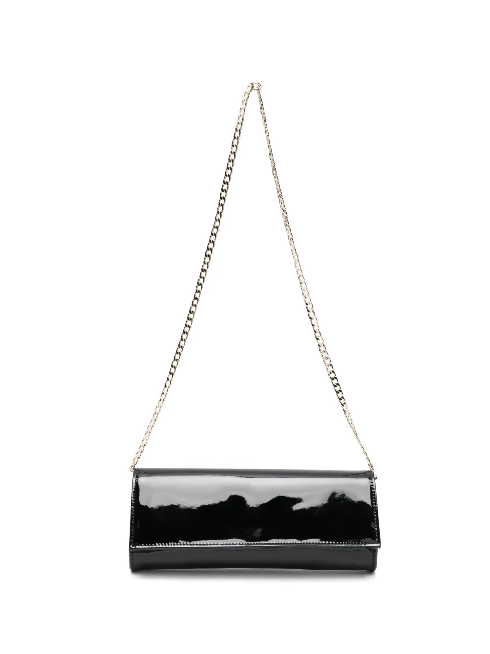 Castagna chain-strap clutch bag - Nero