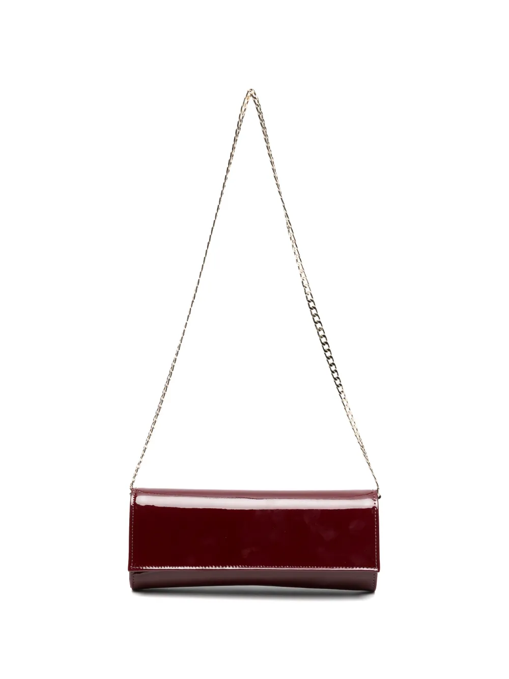 Castagna chain shoulder bag - Rosso