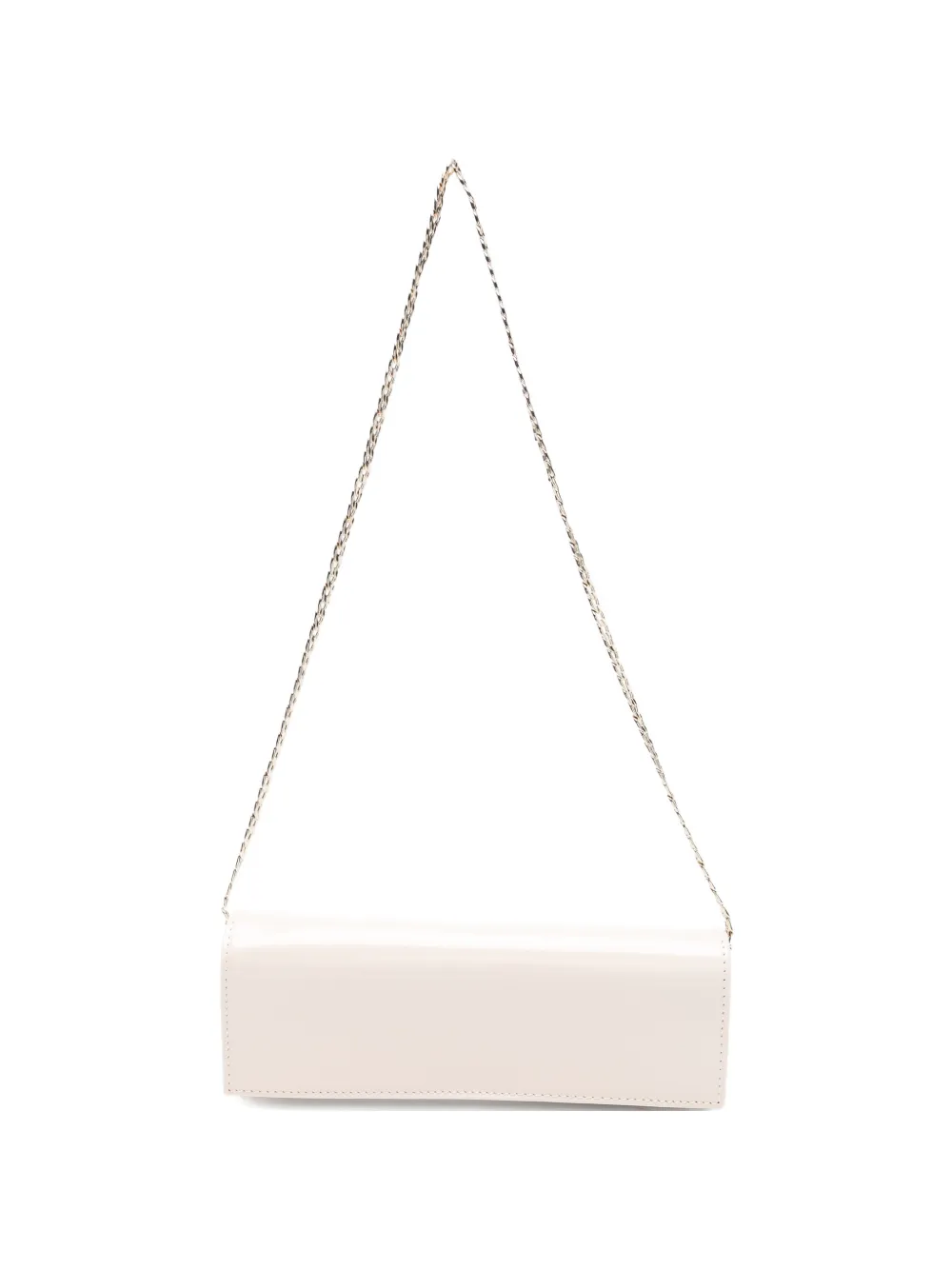 Castagna chain-strap clutch bag - Toni neutri