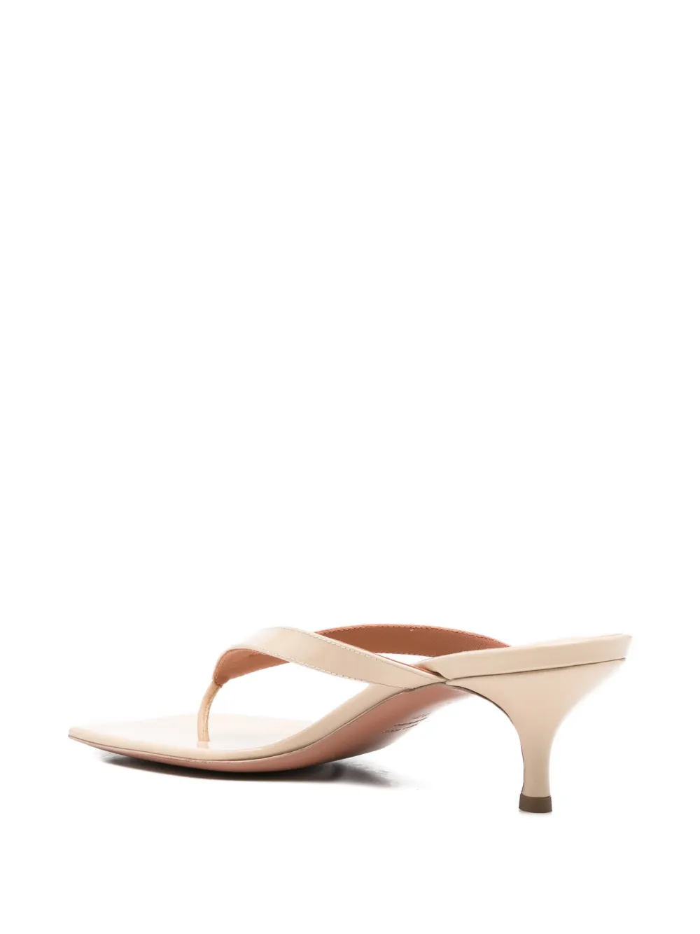Castagna Clarice sandalen met vierkante neus Beige