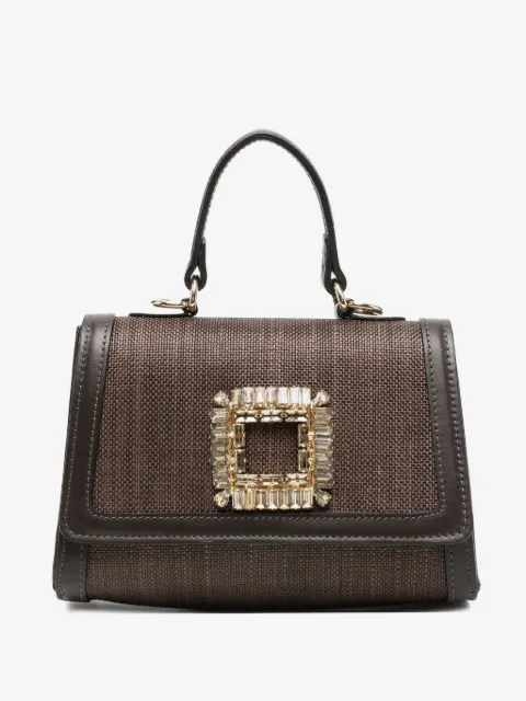 Roberto Festa tote con detalles de cristal