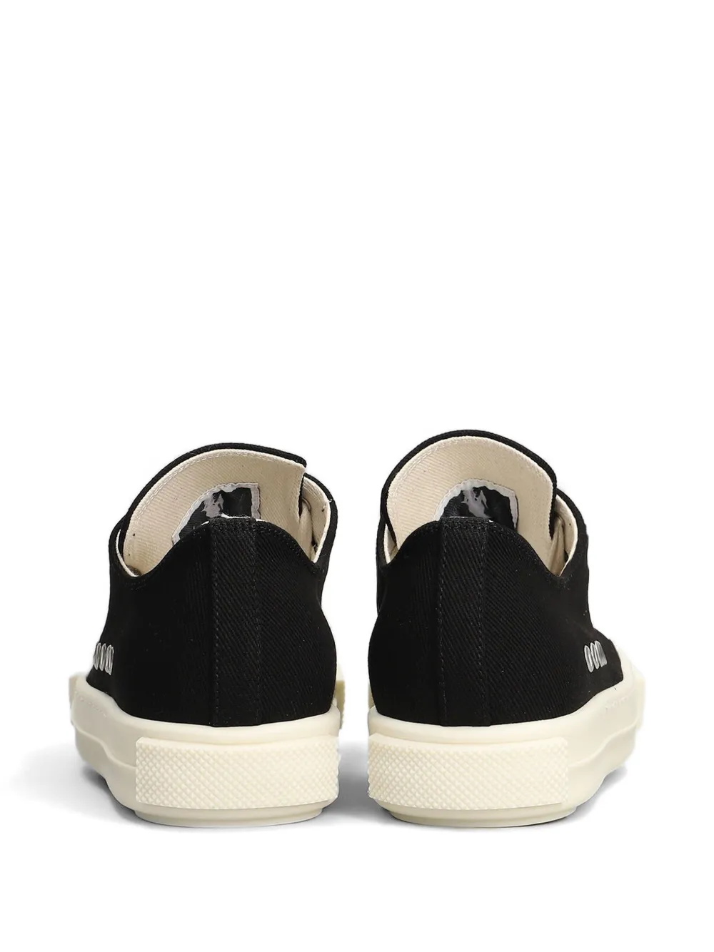 Rick Owens DRKSHDW 'Extreme Low Sneaks' lace-up sneakers Zwart