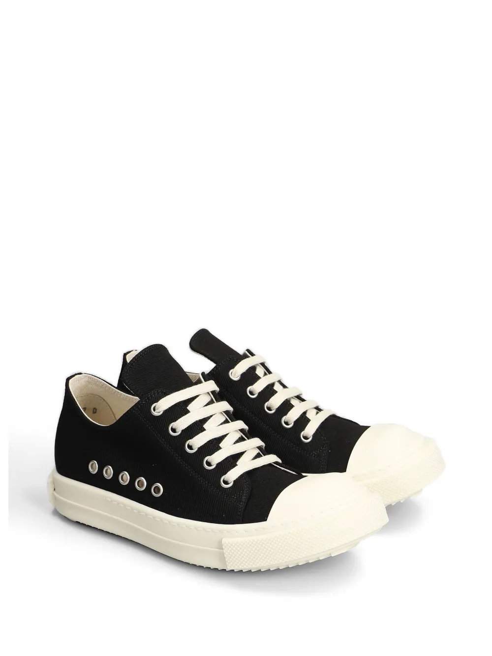 Rick Owens DRKSHDW 'Extreme Low Sneaks' lace-up sneakers Zwart