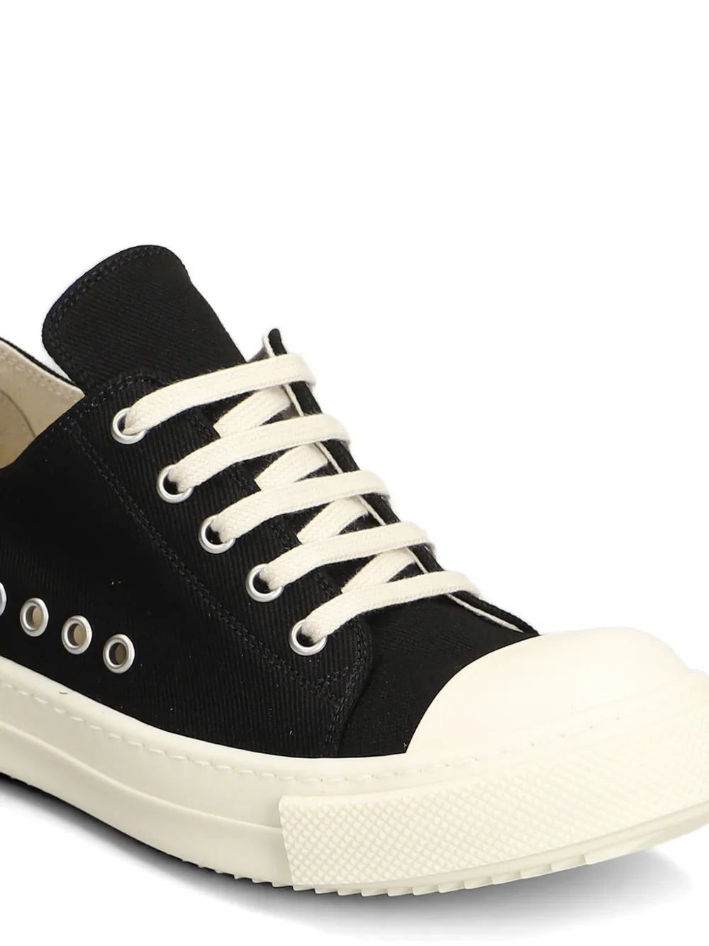 Rick Owens DRKSHDW 'Extreme Low Sneaks' lace-up sneakers Zwart