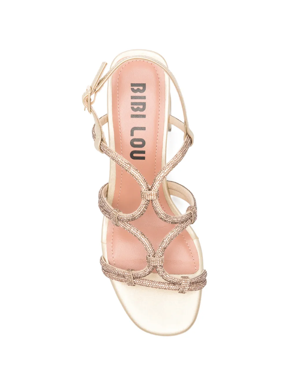 Bibi Lou crystal-embellished sandals Goud