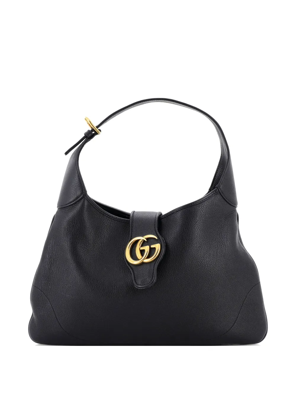 Gucci Pre-Owned Aphrodite Leather Medium shoulder bag - Nero