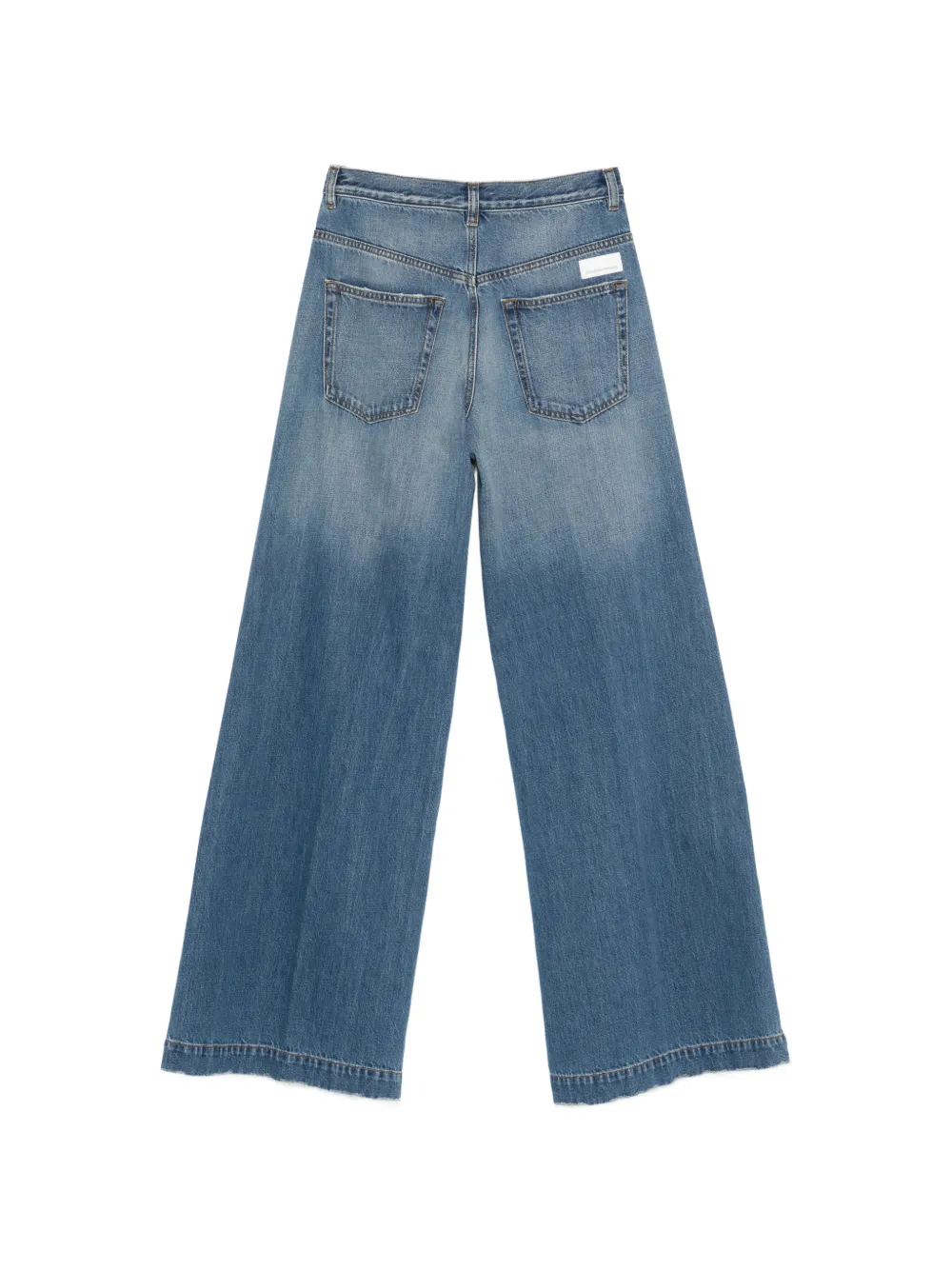 Nine In The Morning Nadia jeans met knoopsluiting Blauw