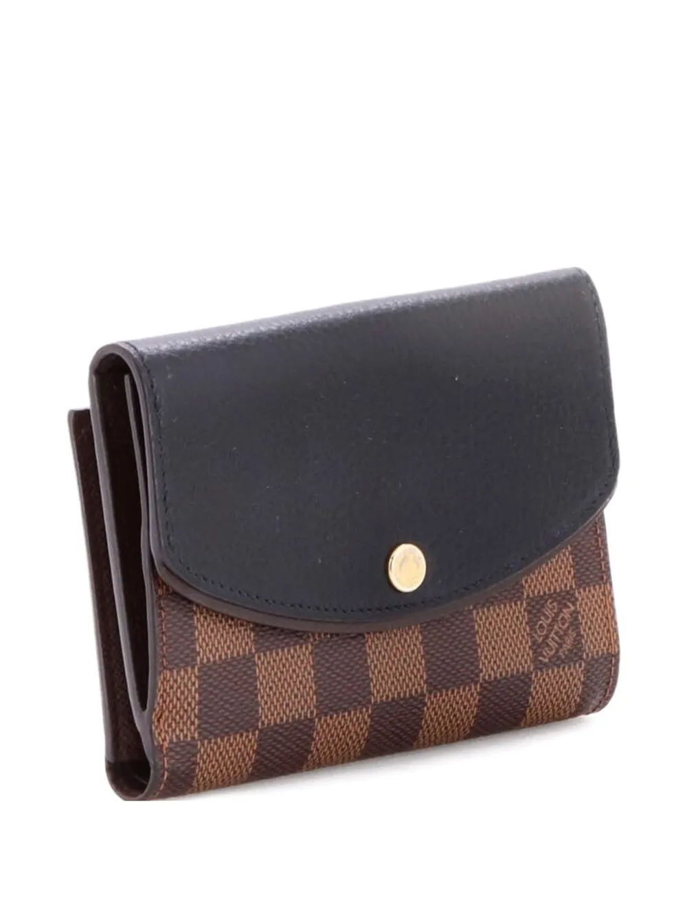 Louis Vuitton Pre-Owned Normandy Wallet Damier And Leather Compact