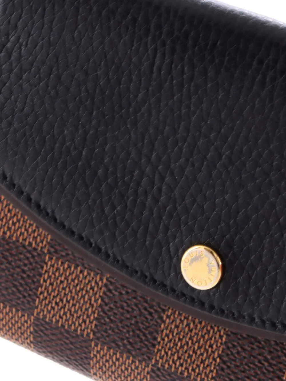 Louis Vuitton Pre-Owned Normandy Wallet Damier And Leather Compact
