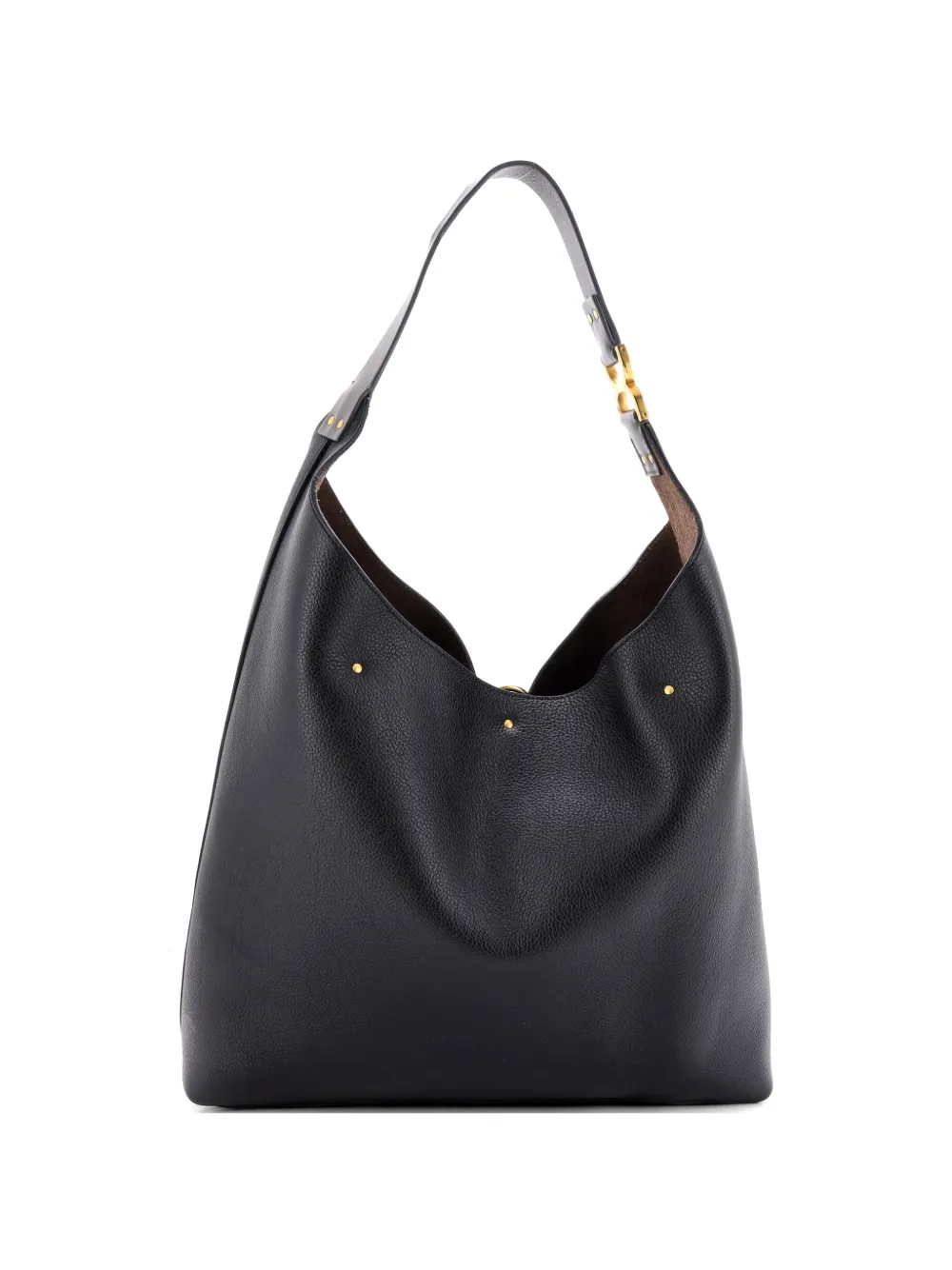 Chloé Pre-Owned マーシー NM レザーホーボーバッグ | ブラック