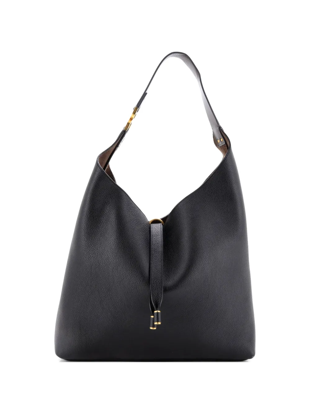 Chloé Pre-Owned Marcie NM Leather hobo bag - Nero