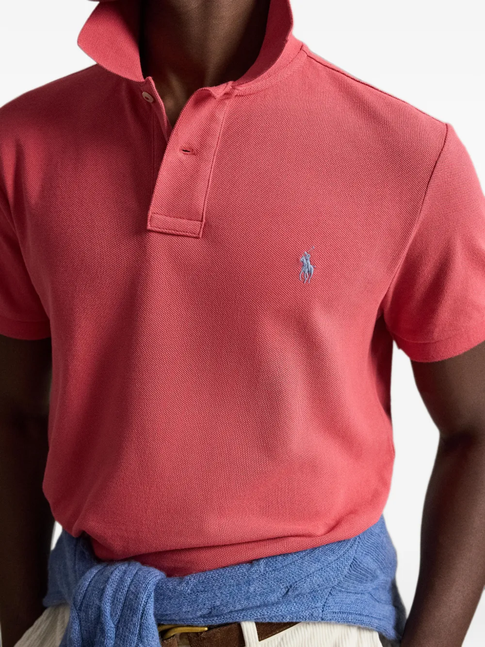 Polo Ralph Lauren Poloshirt met borduurwerk Rood