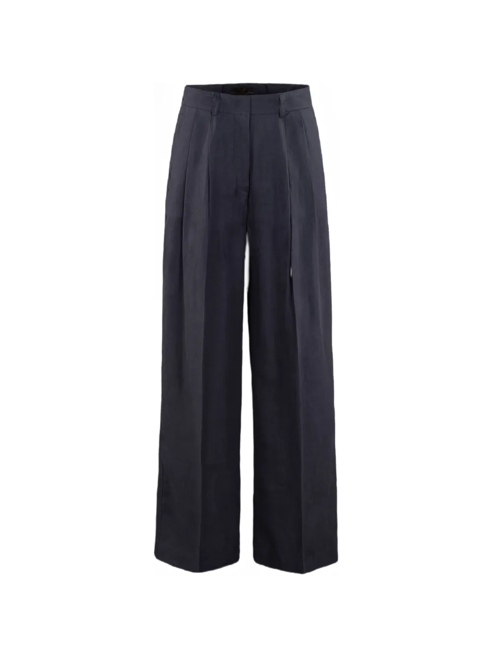 Moorer Rumy pleated wide trousers - Blu