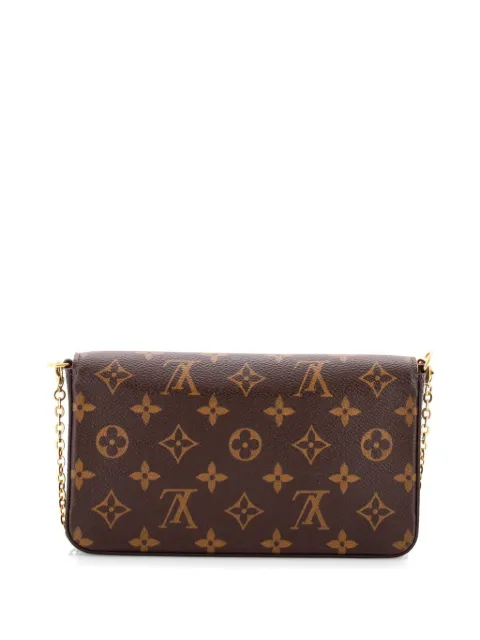 Louis Vuitton Pre-Owned Felicie Pochette Limited Edition Vivienne Xmas Monogram Canvas crossbody bag