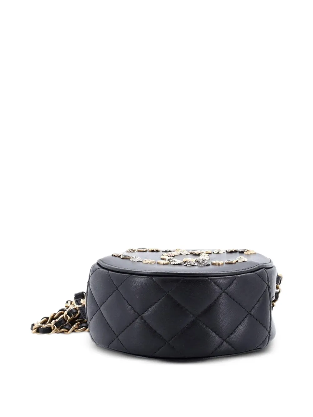 CHANEL Pre-Owned ラッキーチャーム ラウンド ウィズチェーン