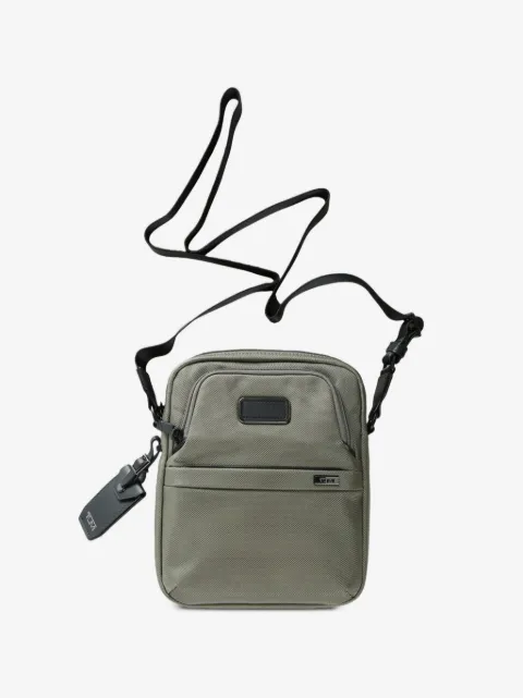 Tumi Alpha logo-detail messenger bag