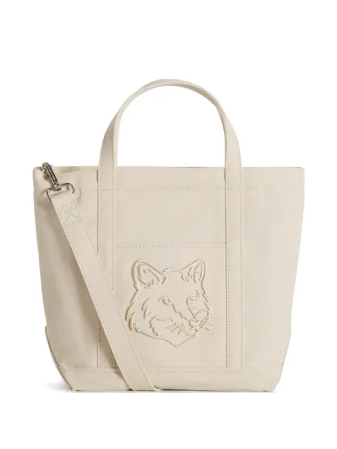Maison Kitsuné Fox Head small tote bag