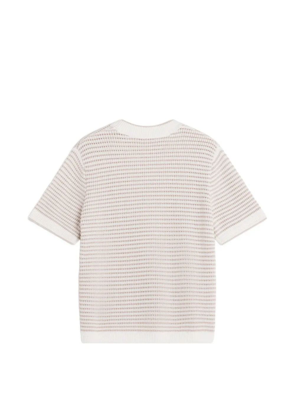  Maison Kitsuné Baby Fox Round-neck Sweater - White 