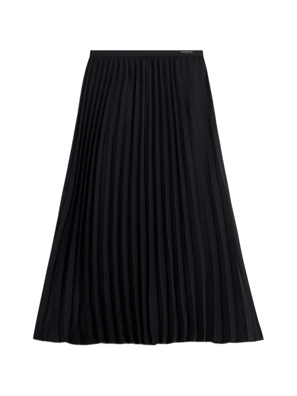Maison Kitsuné pleated skirt - Nero
