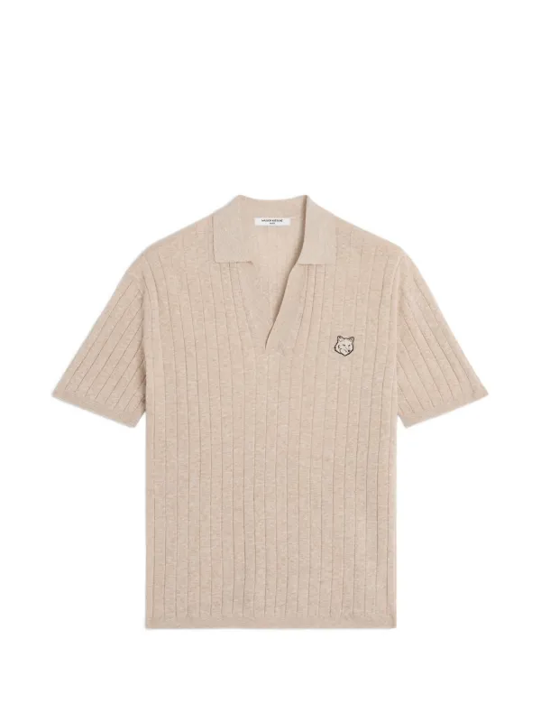 Maison Kitsuné エンブロイダリーポロシャツ | ニュートラル | FARFETCH JP