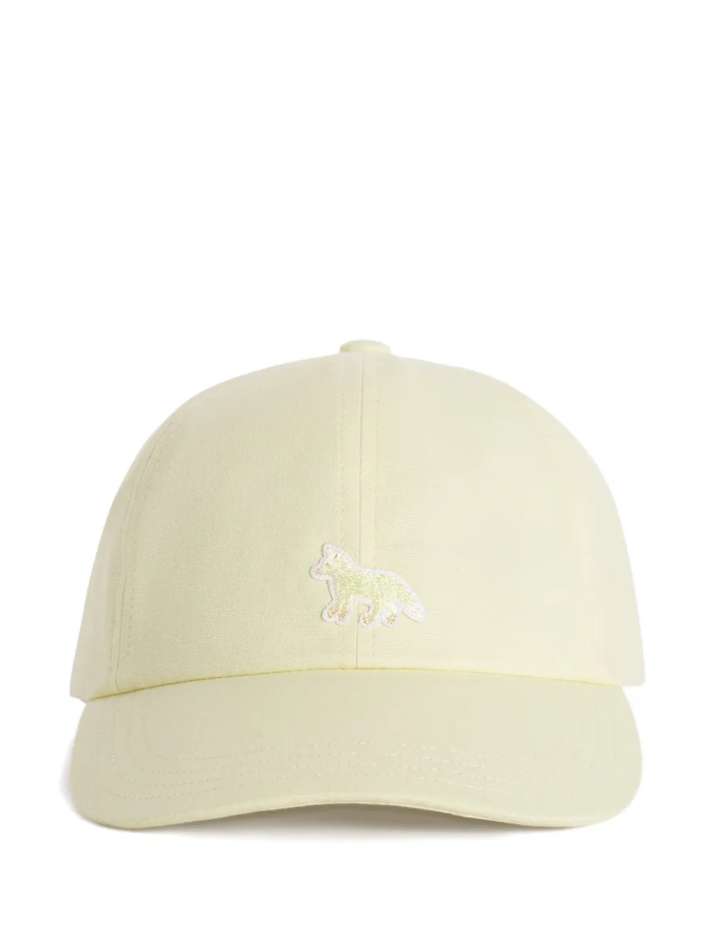 Maison Kitsuné Baby Fox baseball cap - Giallo