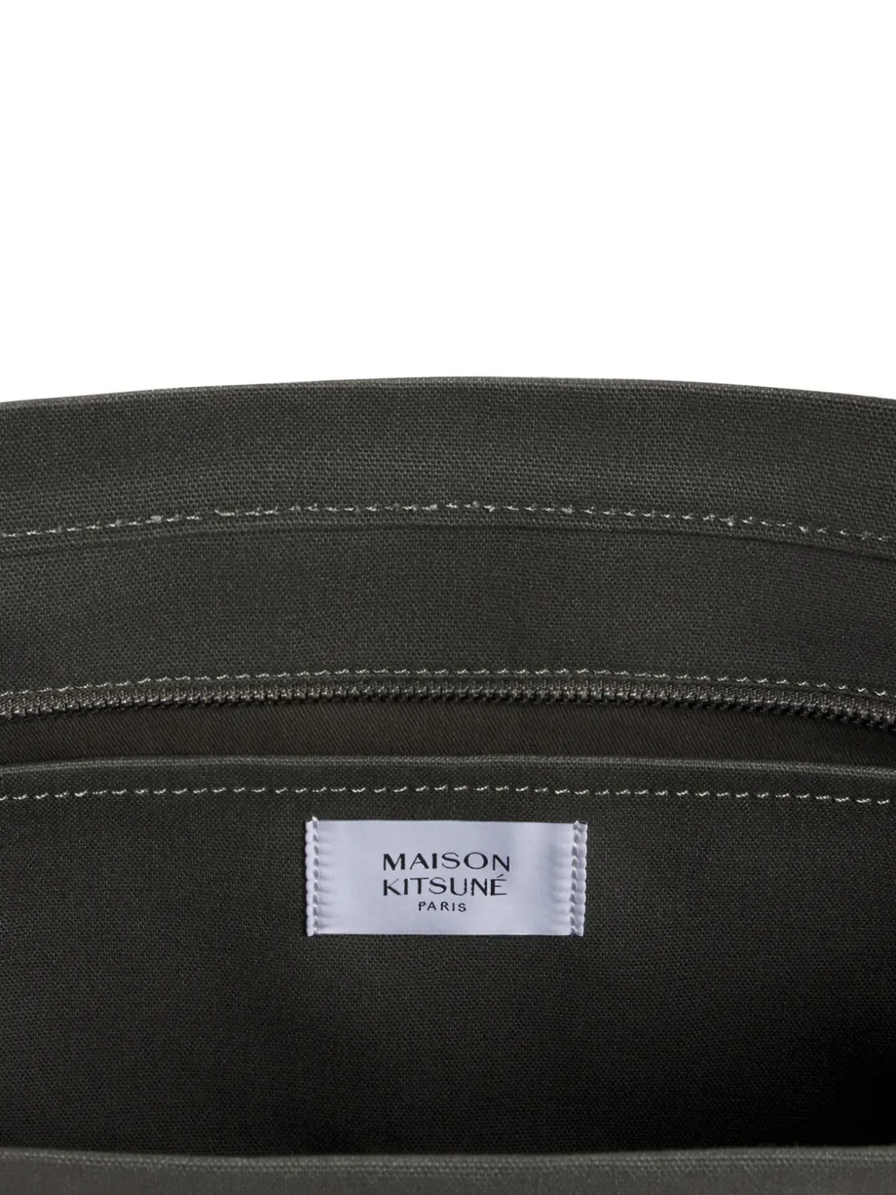 Maison Kitsuné Grote draagtas Grijs