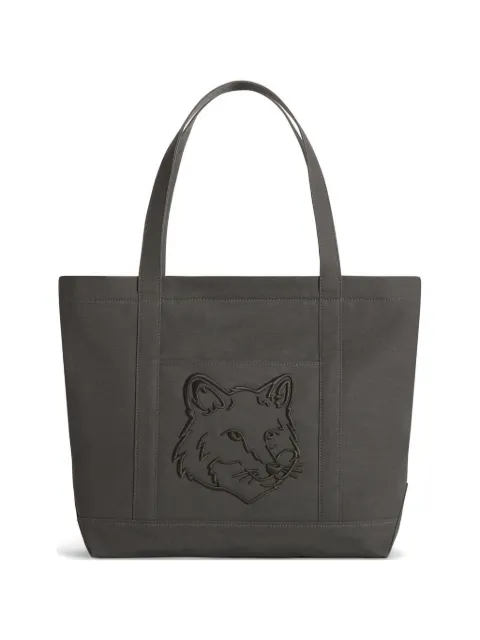 Maison Kitsuné logo tote bag