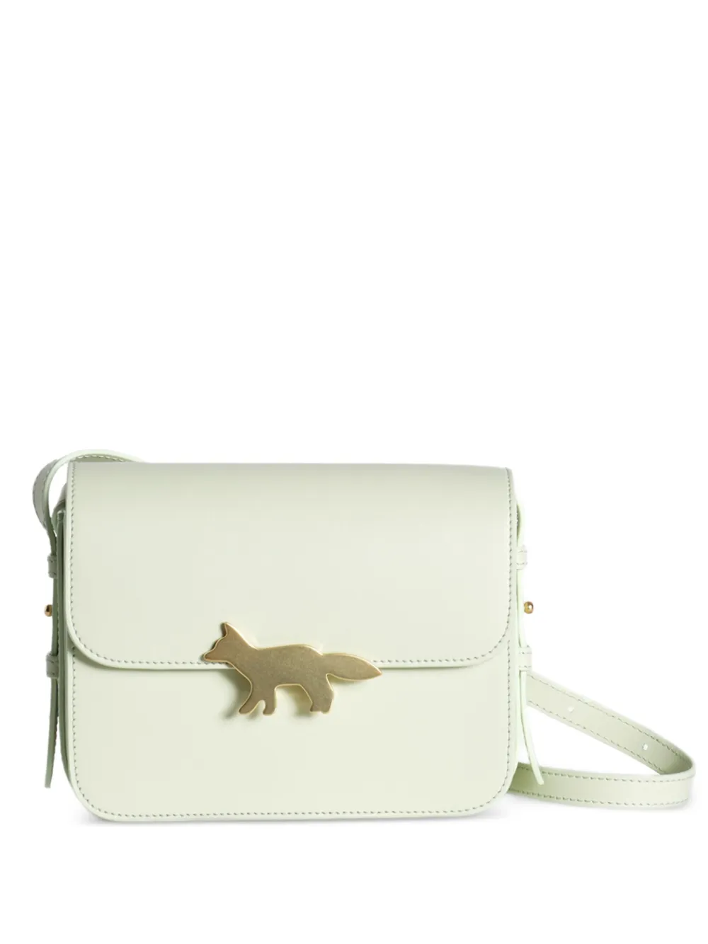 Maison Kitsuné fox satchel cross body bag - Verde