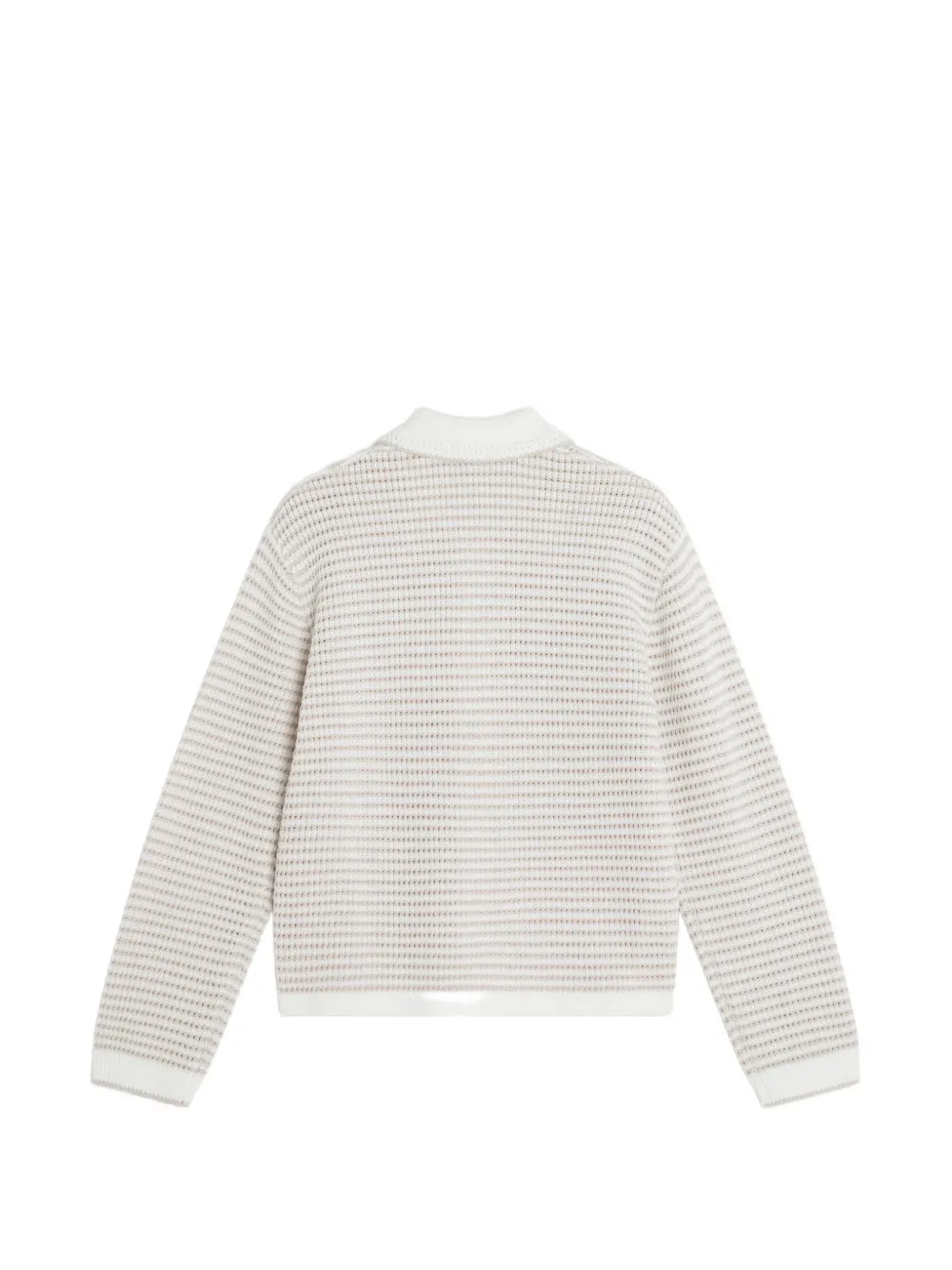  Maison Kitsuné Baby Fox Button Cardigan - White 